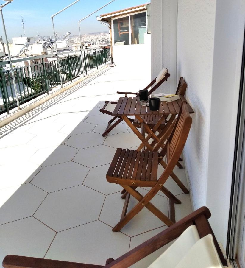 Apartament Amazing Top-Floor Oasis Ateny Zewnętrze zdjęcie
